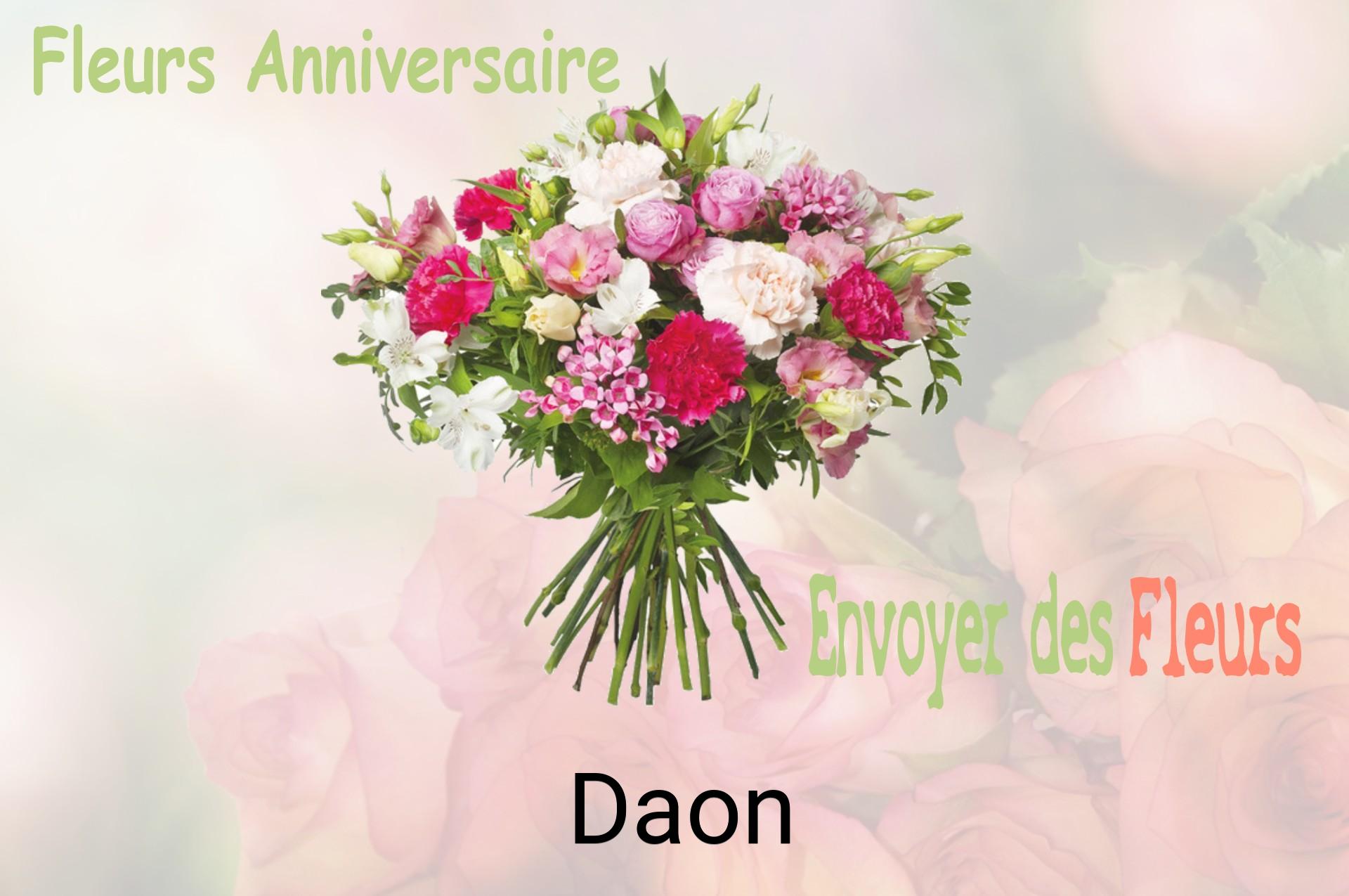 Bouquet de fleurs d’anniversaire livré à Daon